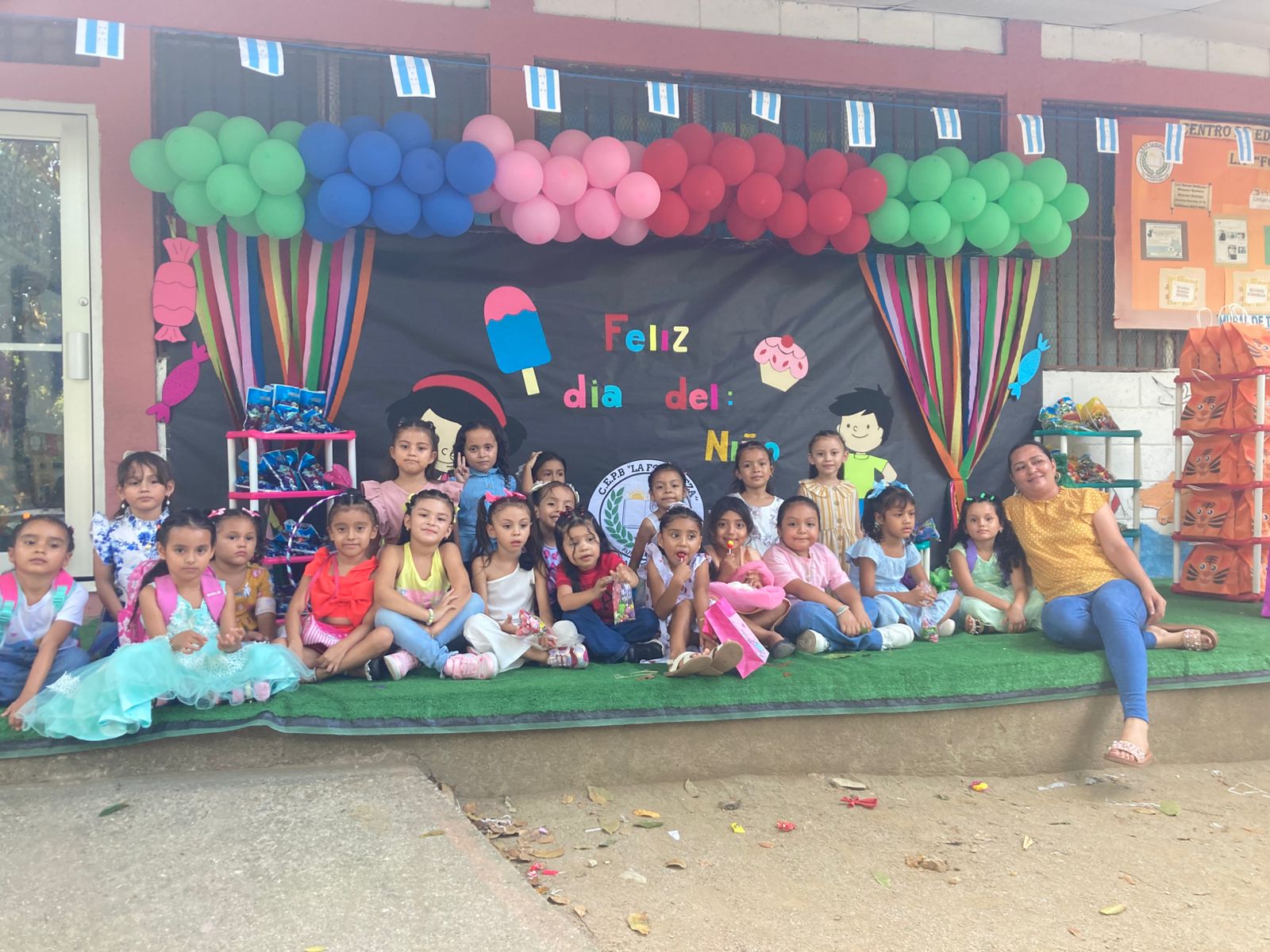 school with kids